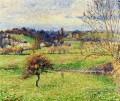 champ à eragny 1885 Camille Pissarro paysage